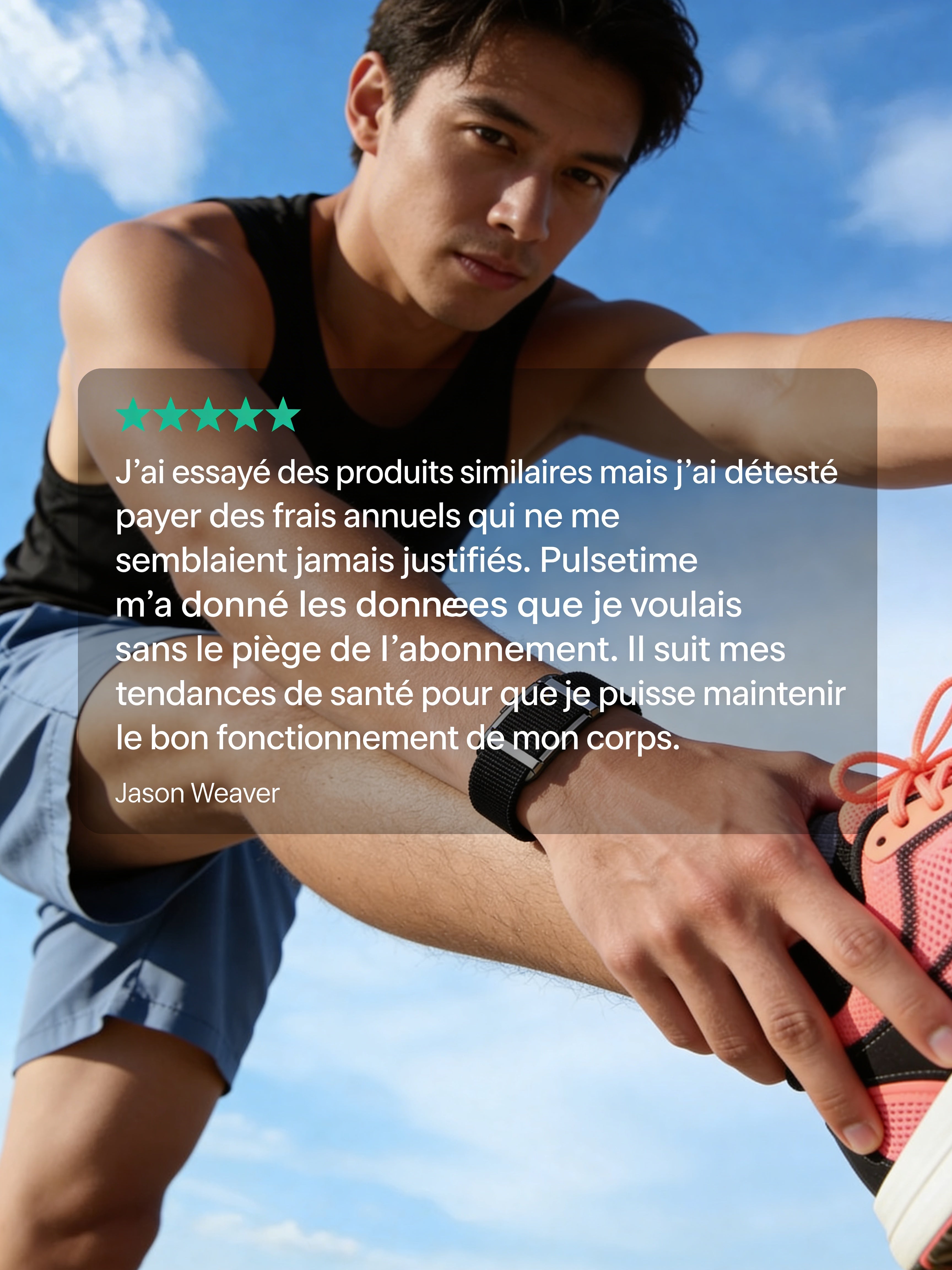 PulseTime : Suivez votre santé 24h/24